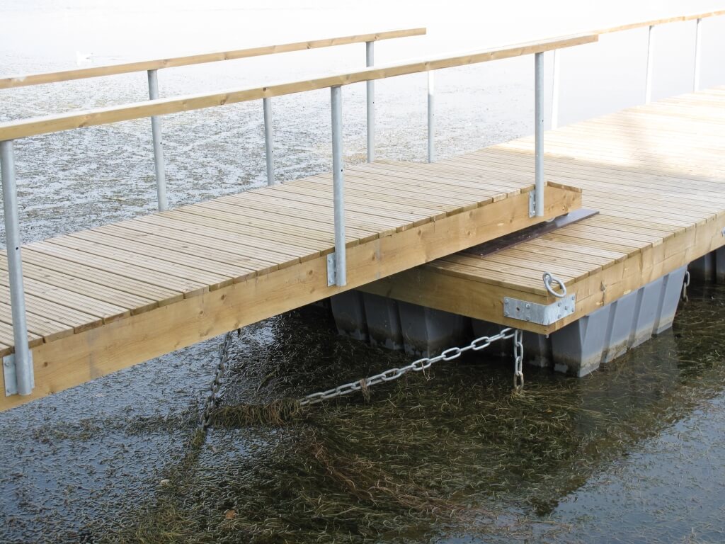 Gangways - For Convenient Use Of Pontoons When The Water Level Changes