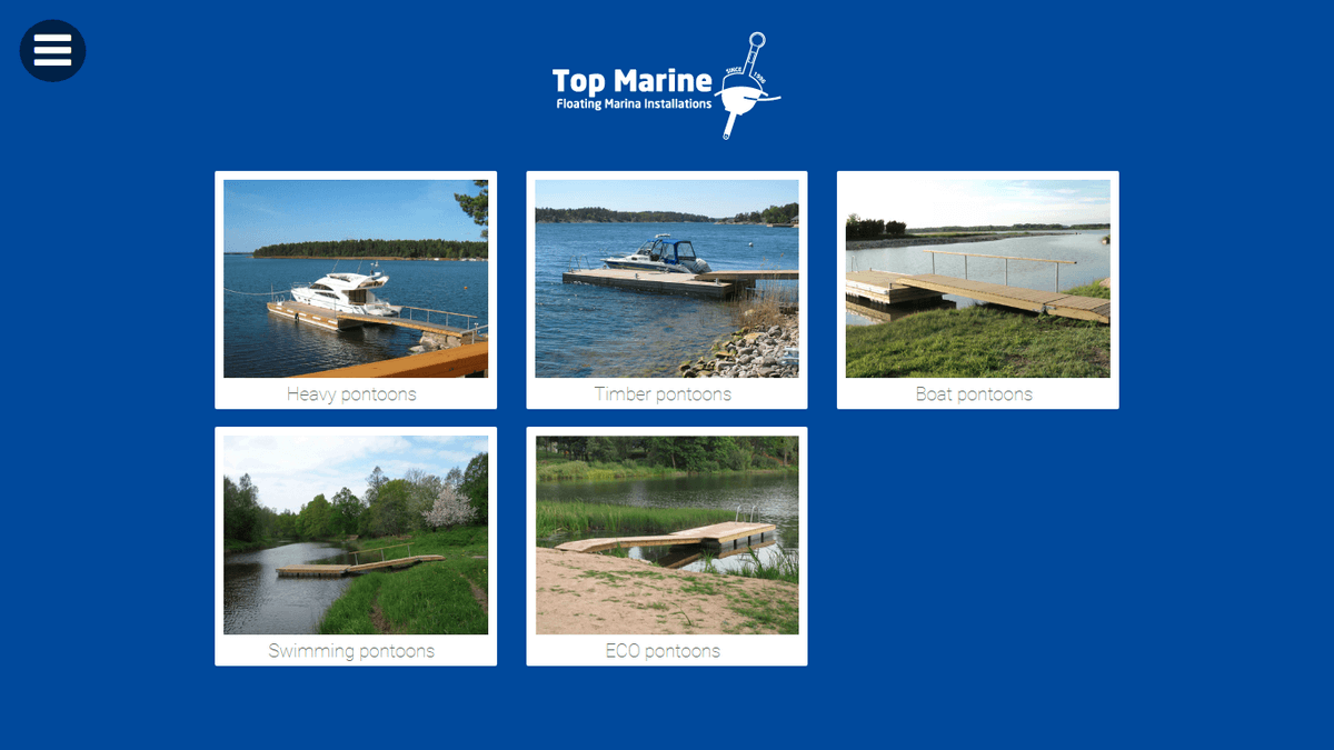 Offer For A Boat Pontoon In Top Marine Web App In Just 3 Minutes Top Marine