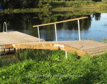 Selection of Swimming pontoon - produced by Top Marine